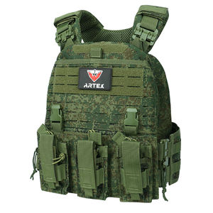 Porte-plaques MOLLE modulaire léger découpé au laser en nylon 1000D, gilet tactique réglable à dégagement rapide et durable - Product Image 2