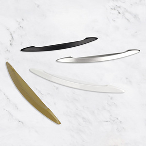 High Quantity Luxury Exterior Furniture Handle Wardrobe <b>Drawer</b> Handle Brush <b>Gold</b> Kitchen Cabinet Handle for Furniture Hardware - Product Image 3