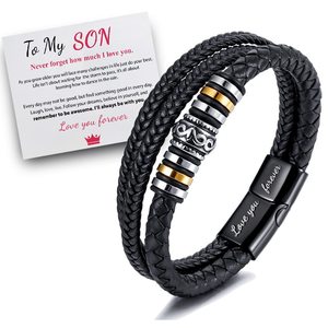 <b>Mens</b> Gold Bracelet Cross Border Multi Verified Manufacturer for Wholesalers Gunmetal Plated Technical High Grade Titanium Steel - Product Image 5