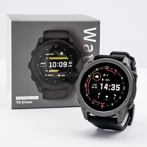 SANVNET T8 PRO <span class=keywords><strong>Smartwatch</strong></span> con Schermo AMOLED da 1,43 Pollici, Impermeabile 30M, Bussola, Monitoraggio Frequenza Cardiaca e Salute, <span class=keywords><strong>Orologio</strong></span> <span class=keywords><strong>Sportivo</strong></span> Intelligente 2026 - Product Image 5