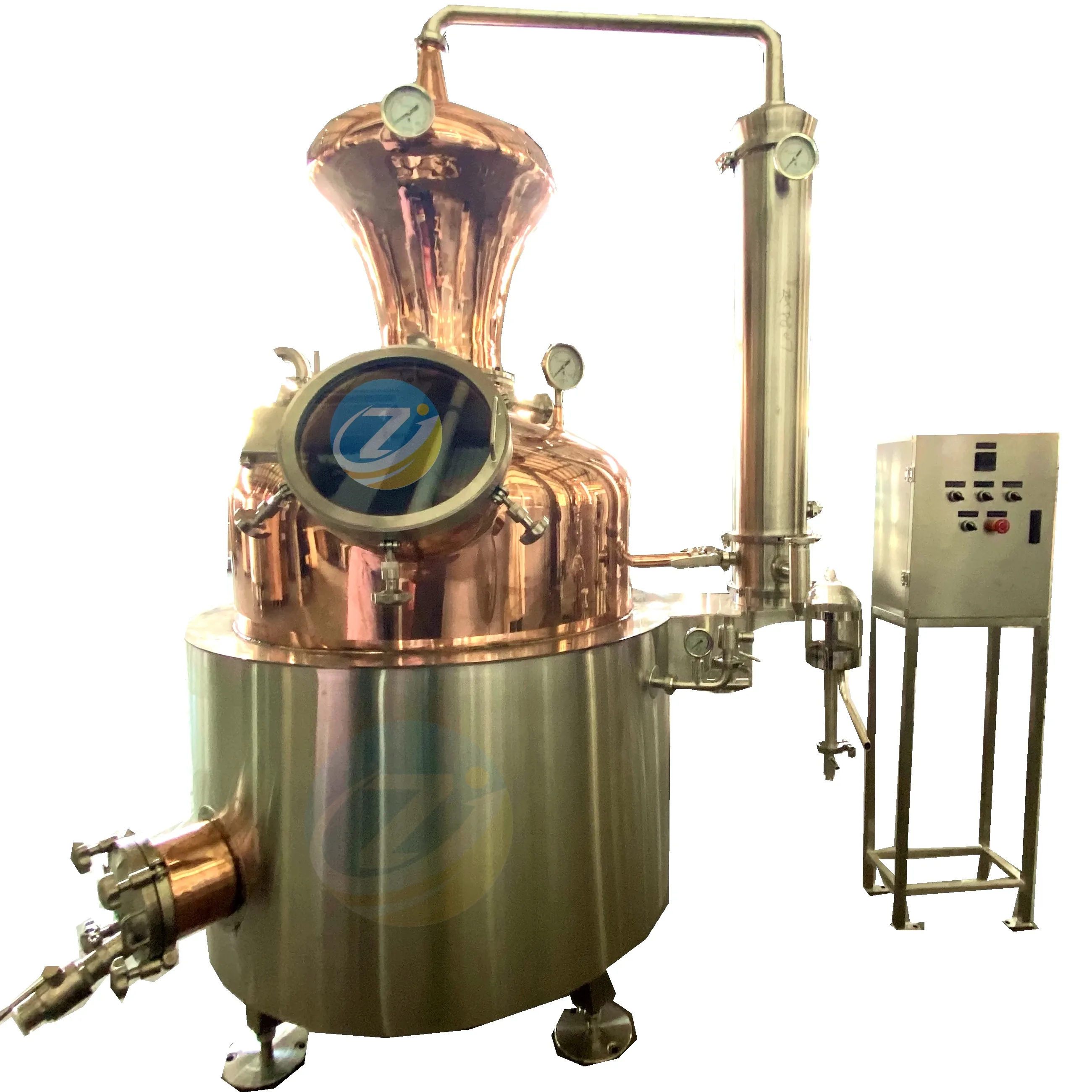 ZJ 500L attrezzatura di distillazione Whisky distillare spirito ancora alcol Moonshine macchina