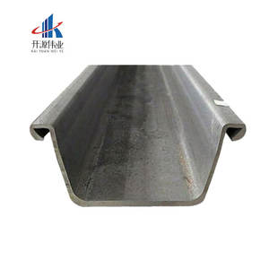 חוזק גבוה 9 מ '12 מ' חם התגלגל גיליון פלדה ערימת u u <span class=keywords><strong>z</strong></span> ערימת פלדה בניין - Product Image 3