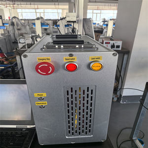 Machines de marquage laser automatiques portables pour l'impression et la gravure de logos sur métal, acier et fibre optique - Product Image 4
