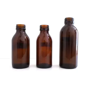 100ml, 125ml, 200ml Light small empty bottles of different sizes of deep glass refined oil Carry oil bottles with you