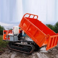 1500kg Diesel Hydraulique Crawler Petit Mini Dumper Auto Chargement Piste Dumper Mini