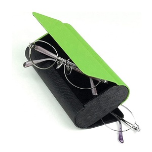 Đôi du lịch có thể gập lại Kính mắt Organizer xách tay kính hộp trường hợp nhiều lưu trữ kính mắt kính Túi - Product Image 6