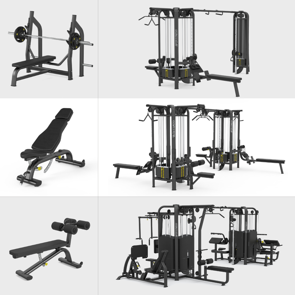 Station de fitness gratuite tout-en-un