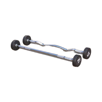 Usine directe du Shandong Équipement de fitness Musculation Fixe PU Caoutchouc PVC Barbell 40kg