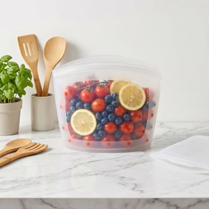 OEM BPA-Free Stand-up Silicon Pouch <b>Bag</b> Sandwich Reusable Silicone Food Storage <b>Bags</b> Leakproof Container Fresh-keeping Food <b>Bag</b> - Product Image 6