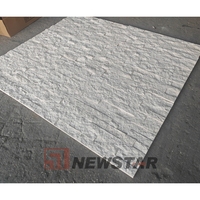 La pierre de culture de calcaire de surface fendue de haute qualité couvre de tuiles le placage naturel de mur extérieur pour le revêtement extérieur de mur