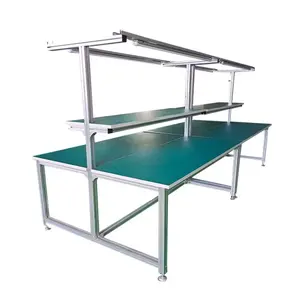 New Product Laboratory Workshop ESD Worktable Aluminium Profile Operating Table Electronic Workbench