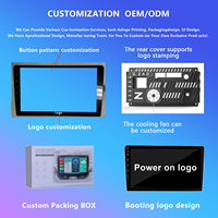 Pantallas universales para coche, 12,3 pulgadas, Android Car Stereo 4 + 64G con Apple Carplay, Radio, reproductor Multimedia, sistema de DVD para Benz BMW