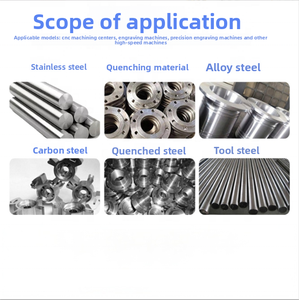 Customizable Corner radius <strong>end</strong> <strong>mill</strong> Hrc65&deg; Tungsten Carbide Milling Cutter 4 Flutes <strong>Round</strong> <strong>Nose</strong> Cutter - Product Image 6