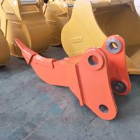 Nouvel accessoire de déchiqueteur pour excavatrice Yuntang, dent de roche vibrante en matériau Q235B pour excavatrices de 3 à 45 tonnes, utilisation en construction