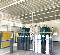 Centrale d'oxygène PSA médicale et industrielle haute pureté 93% avec contrôle PLC, moteur et boîte de vitesses, pour usage hospitalier, support de remplissage d'O2