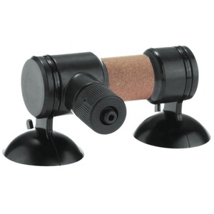 Difusor de burbujas de dióxido de tanque de peces de ventosa doble de alta calidad Tessellator acuario <span class=keywords><strong>CO2</strong></span> atomizador de cerámica - Product Image 2