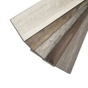 Vinyl Flooring Plank Dark Oak Wood Color Plank Flooring Vinyl Spc Flooring 4mm 5mm