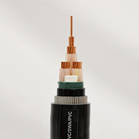 Câble en cuivre blindé en fil d'acier - Haute performance, résistant au feu, isolation XLPE, gaine XLPE, 90°C, basse tension industrielle 1 KV/0.6