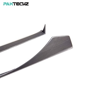 Paktechz Kit de carrosserie en fibre de carbone sèche jupe latérale pour <span class=keywords><strong>Mercedes</strong></span> Benz AMG GT GTS C190 - Product Image 6