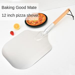 <span class=keywords><strong>Pala</strong></span> <span class=keywords><strong>para</strong></span> Pizza Desechable <span class=keywords><strong>de</strong></span> Acero Inoxidable <span class=keywords><strong>de</strong></span> 12 Pulgadas con Mango Desmontable <span class=keywords><strong>de</strong></span> <span class=keywords><strong>Madera</strong></span>, Logotipo Personalizado, <span class=keywords><strong>para</strong></span> Hornear Pasteles, Transferir <span class=keywords><strong>Pan</strong></span>, Uso en <span class=keywords><strong>Horno</strong></span> - Product Image 2