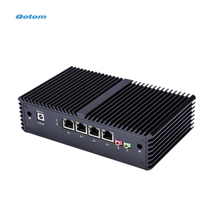 Routeur logiciel Qotom Q300G4 S05 Q305G4/Q335G4/Q355G4-S05, mini-ordinateur 4 ports Gigabit LAN, processeur Celeron Core i3 i5 de 4e/5e génération, ventilateur - Product Image 4