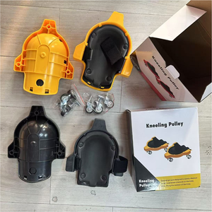 Genouillères mobiles multifonctionnelles avec base amovible, coussin roulant <span class=keywords><strong>pour</strong></span> <span class=keywords><strong>genoux</strong></span>, idéal <span class=keywords><strong>pour</strong></span> les carreleurs, les jardiniers et les mécaniciens - Product Image 6