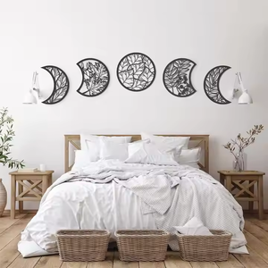 Boho decorazione murale appeso <span class=keywords><strong>albero</strong></span> <span class=keywords><strong>della</strong></span> <span class=keywords><strong>vita</strong></span> ciclo di luna cambiare legno <span class=keywords><strong>adesivo</strong></span> <span class=keywords><strong>da</strong></span> parete personalizzabile - Product Image 4