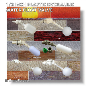 วาล์วบอลไฮดรอลิกพลาสติกขนาด 1/2 นิ้ว ยี่ห้อ Nalisha รุ่น CX-18 สำหรับถังเก็บน้ำแบบลูกลอย - Product Image 2
