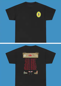 Camiseta de algodón puro Singer Bad Bunny DTMF World Tour para hombres y mujeres, camisa informal de manga corta a la moda de verano - Product Image 3