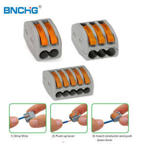 Quick <span class=keywords><strong>2</strong></span> 3 4 5 <span class=keywords><strong>Pin</strong></span> Cách Điện Khối Thiết Bị Đầu Cuối Dây Điện Đầu Nối Dây - Product Image 3