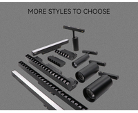Projecteurs LED Modernes sur Rail en Aluminium 48V 2700K/3000K/3500K/4000K/6000K, Éclairage Magnétique Orientable sur Rail 2 Fils
