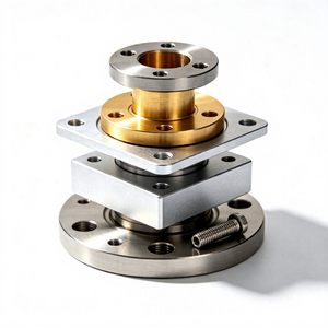 High Precision CNC Turned Milled Metal Components Custom Machining Stainless Steel Brass Aluminum Alloy Parts For Industrial - Product Image 1