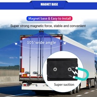 Cámara WiFi inteligente de seguridad de punto ciego de coche de marcha atrás magnética Firecore con monitor de 7 pulgadas cámara de montacargas con monitor