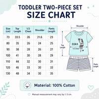 Vêtements d'été pour enfants en gros, 100% coton, ensemble t-shirt et short 2 pièces, tenue de dessin animé pour tout-petits, garçons et filles, en stock