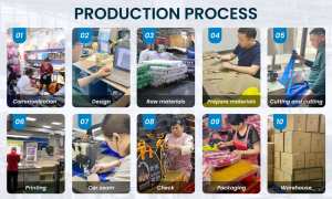 Cochecito y Transportador de Lujo para Mascotas de Fábrica al por Mayor con 4 Ruedas, Carrito de Viaje Plegable y Portátil para Perros Grandes y Pequeños - Product Image 4