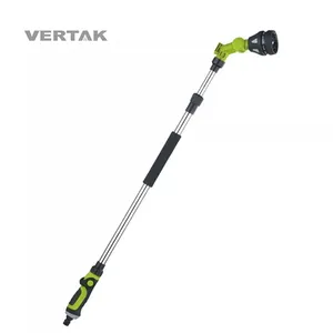 VERTAK – 8 fonctions 91cm-139cm, baguette télescopique pour jardin, arroseur, contrôle du pouce, tuyau, pistolet