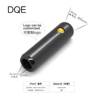 Répartiteur de fil en aluminium DQE 5 mm avec sortie 5 mm pour écouteurs