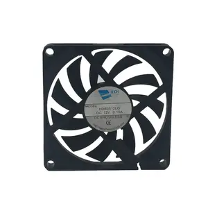 80mm otomatik soğutucu Fan motoru denso radyatör DC fan motoru 12V araç soğutucu 8010