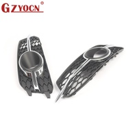 Grille de pare-chocs inférieure S-Line pour Audi A6 C7 2012-2014 avec trou ACC, garniture chromée, référence OE 4G0807681E 4G0807681K, vente en gros