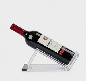 Exhibidor de Botellas de Vino de Acrílico Ligero Personalizado, Portátil para una Exhibición Elegante en Hoteles, <span class=keywords><strong>Bodegas</strong></span> y Salas de Degustación - Product Image 5