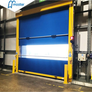 Porte en PVC à grande vitesse avec moteur, utilisation externe, rouleau, rapide, pour entrepôt - Product Image 4