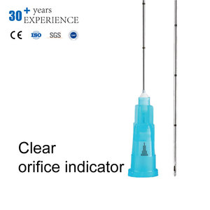 Aguja de microcánula Kit de microcánula 18g 21g 22G 23g 25g 50mm Aguja de cánula Roma con marca roja personalizada - Product Image 4