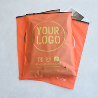 Sacs en plastique à fermeture éclair mats givrés avec logo imprimé personnalisé, matériau PE OPP, refermables pour l'emballage de t-shirts, sous-vêtements et vêtements