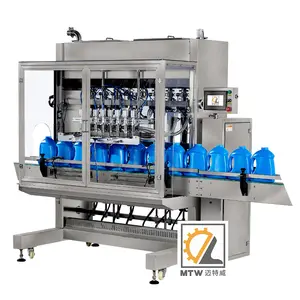 Linha de máquina de enchimento de sabão líquido, mistura automática mtw 100-1000ml