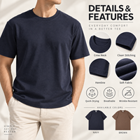 T-shirts personnalisés pour hommes OEM ODM Vente en gros Impression de logo sous marque privée Fournisseur de t-shirts en coton vierges en gros Vêtements décontractés directement de l'usine