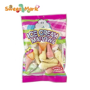 Mini Ice Cream Cone đa màu sắc Marshmallow với mứt trái cây - Product Image 3
