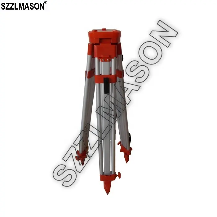AT10 Aluminum Tripod Stand Twist/Quick/Dual Lock For Auto Level Theodolite And Total Station
