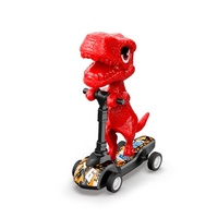 Nouvelle moto scooter dinosaure amusante à tirer en arrière, simulation de moto Tyrannosaurus Rex, jouet cadeau pour garçon