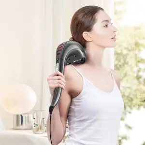 Лидер продаж Amazon, ручной массажный молоток для тела с двумя головками, массажер с вибрацией
