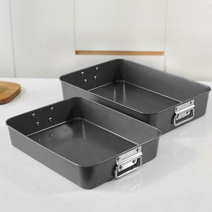 Utensilios de Cocina 2026, Bandeja <span class=keywords><strong>para</strong></span> Hornear Antiadherente de Acero al Carbono, Bandeja <span class=keywords><strong>para</strong></span> Asar Pavo, Bandeja <span class=keywords><strong>para</strong></span> Hornear Pasteles, Bandeja <span class=keywords><strong>para</strong></span> Brownies, Bandeja <span class=keywords><strong>para</strong></span> Lasagna - Product Image 5